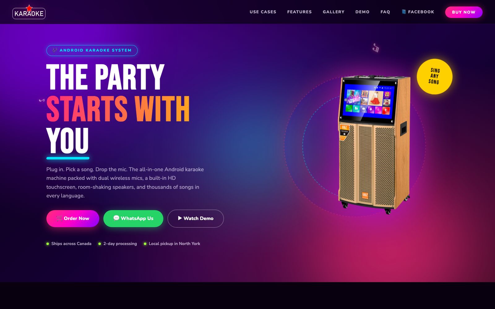 All-In-One Karaoke — Android Karaoke System